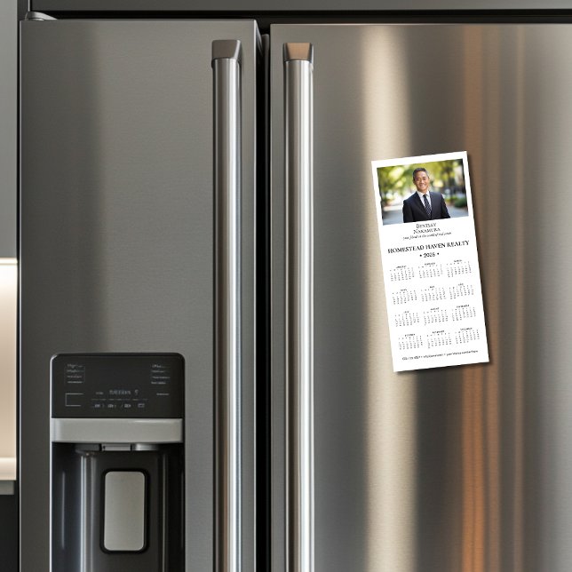 Calendario magnético corporativo de 2025 - Blanco  (Subido por el creador)