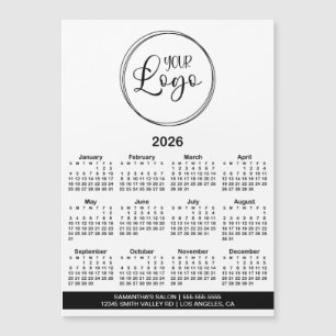 Calendario Magnético de Barra de Información con L