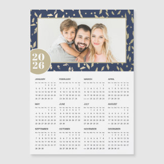 Calendario magnético de fotos de Personalizado de 