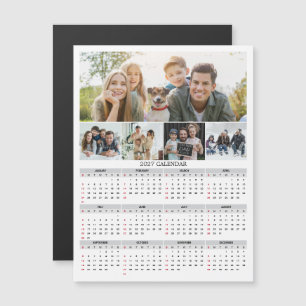 Calendario Magnético de Fotos Personalizadas para