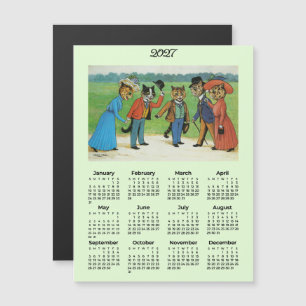Calendario Magnético de Gatos de Louis Wain 2027