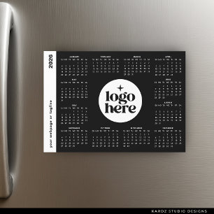 Calendario Magnético de Logo Empresarial 2026 Año 