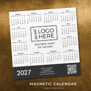 Calendario Magnético de Logotipo Comercial Corpora