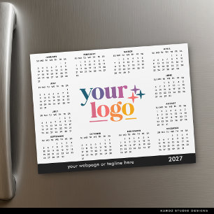 Calendario Magnético de Negocios de Marca 2027 Año