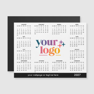 Calendario Magnético de Negocios de Marca 2027 Año