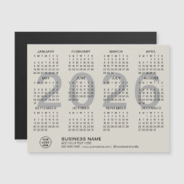 Calendario magnético de personalizado Business 202