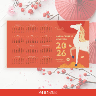 Calendario magnético del año nuevo chino del Cabal