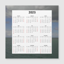 Calendario magnético del Océano Atlántico 2023