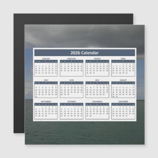 Calendario magnético del Océano Atlántico 2026