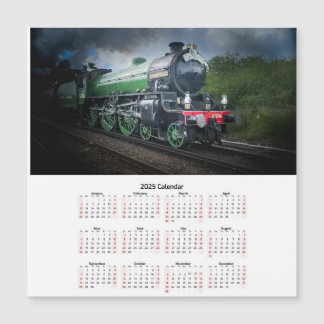 Calendario magnético del tren de vapor Royal Winds