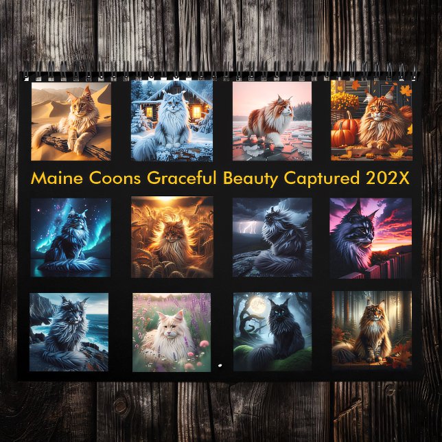 Calendario Magnífica Belleza Capturada 202X (Subido por el creador)