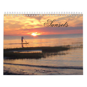 Calendario Magnífica fotografía de Sunsets
