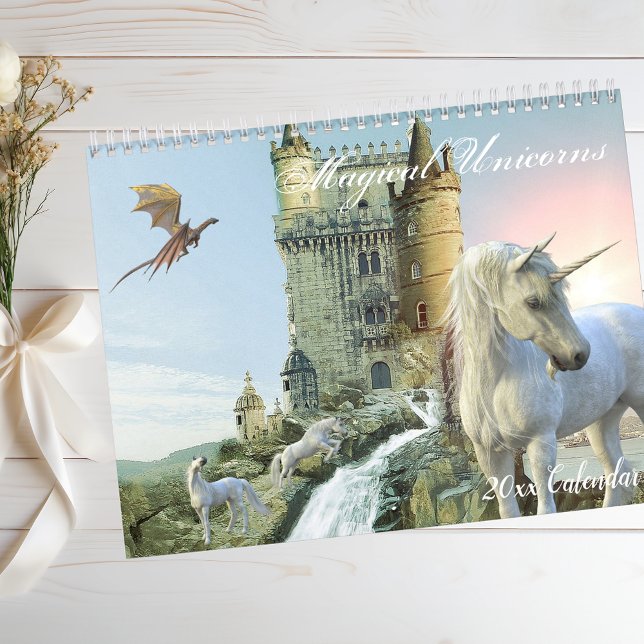 Calendario Magnífica tierra fantástica de unicornio (Subido por el creador)