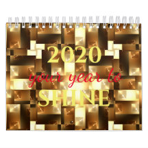 Magnífica tipografía Purpurina de 12 meses