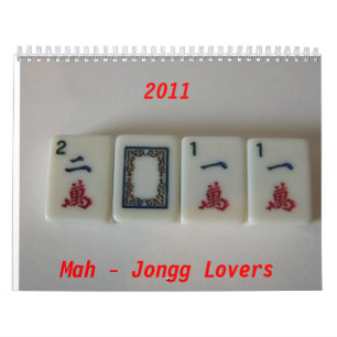 Calendario Mah-Jongg amantes 2011