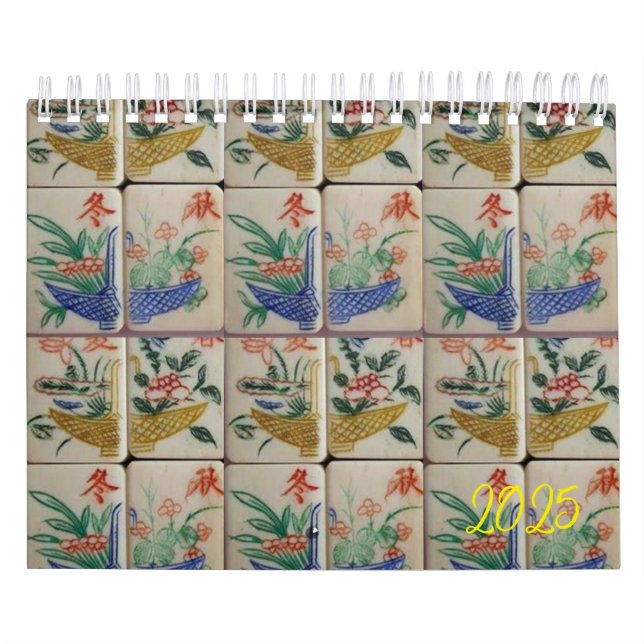 Calendario Mahjong 2025 (Tapa)