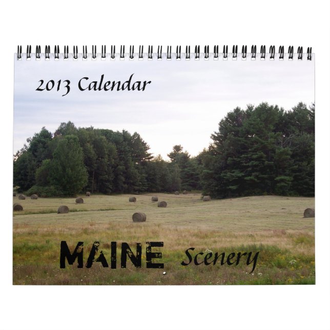 Calendario Maine 2015 Scener (Tapa)