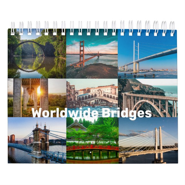 Calendario Majestic Bridges 2020 (Tapa)