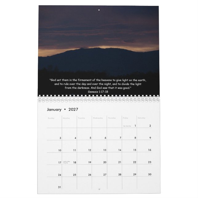 Calendario Majesty-2011 (Jan 2027)