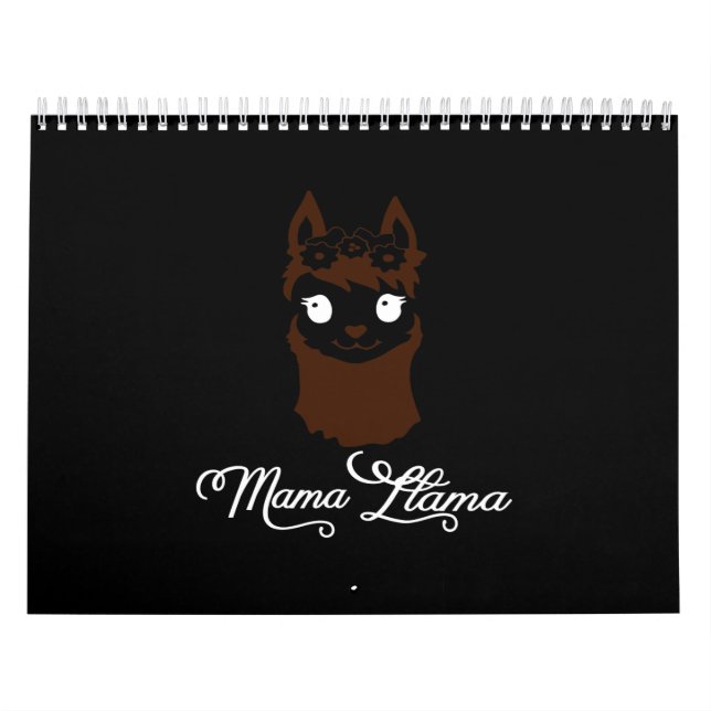 Calendario mama llama (Tapa)