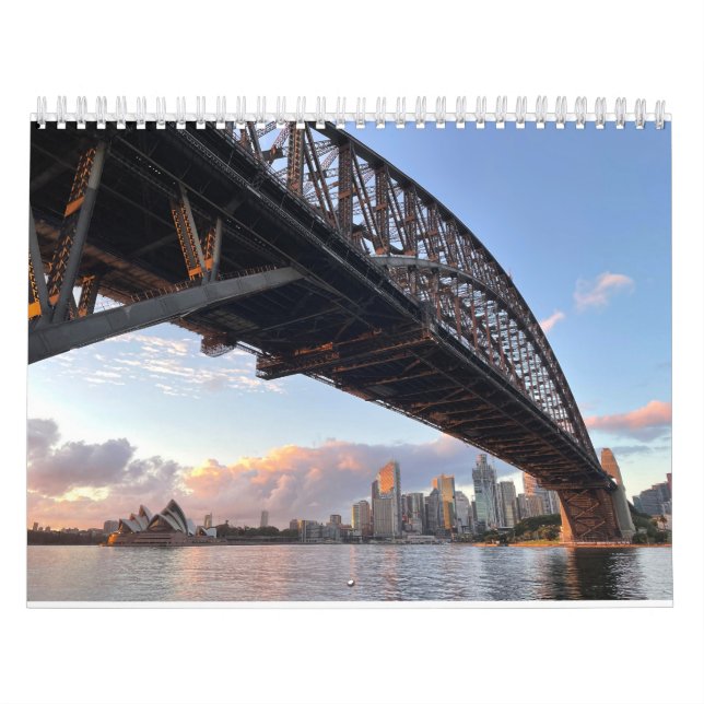 Calendario Mañana en el puerto de Sydney (Tapa)