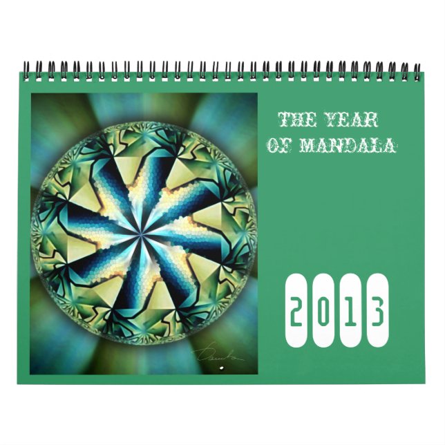 CALENDARIO MANDALA CALENDAR (Tapa)