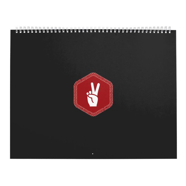 Calendario mano, gesto, pulgar, fuente, rojo, muñeca, uña, im (Tapa)