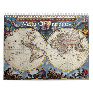 Calendario Mapas de la antigüedad