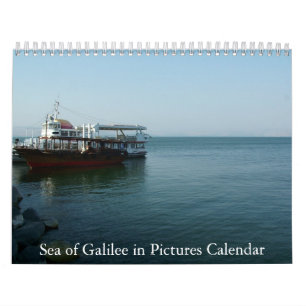 Calendario Mar de Galilea en imágenes exclusivas