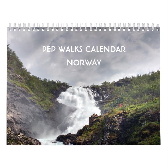 CALENDARIO MARAVILLAS DE NORUEGA (Tapa)