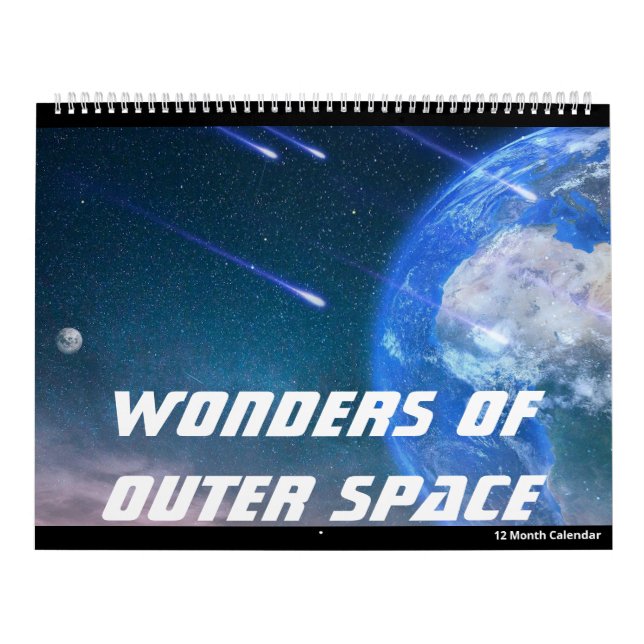 Calendario Maravillas del espacio ultraterrestre (Tapa)