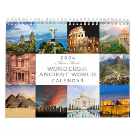 Calendario Maravillas hechas por el hombre del mundo antiguo
