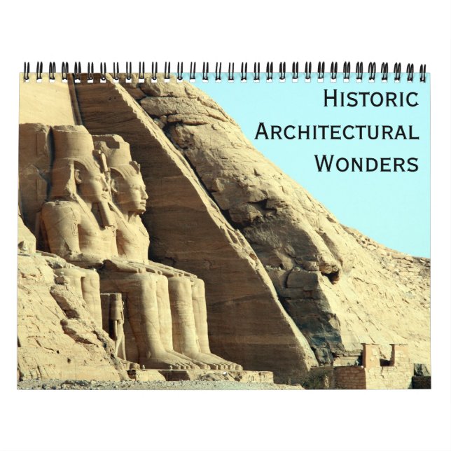 Calendario maravillas históricas 2026 (Tapa)