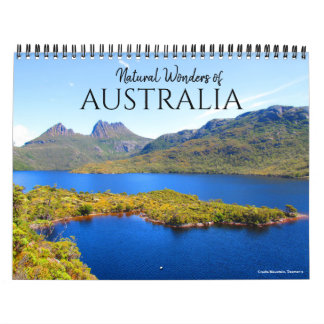 Calendario maravillas naturales de australia 2027 (con ubicac