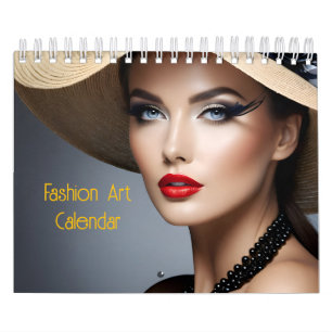 Calendario Maravillosa mujer de moda ArtCalendar