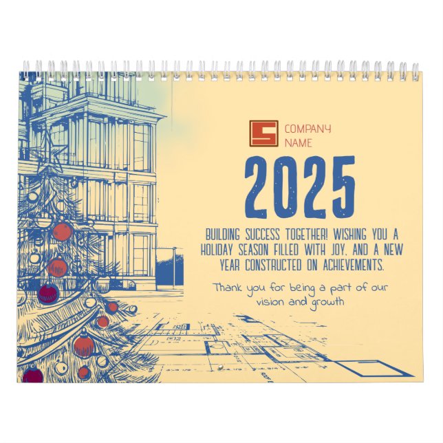 Calendario Marca 2025 Builders & Architects (Tapa)