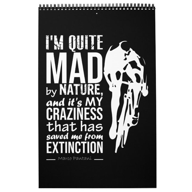 Calendario Marco Pantani Dice La Leyenda De Ciclismo De Il Pi (Tapa)