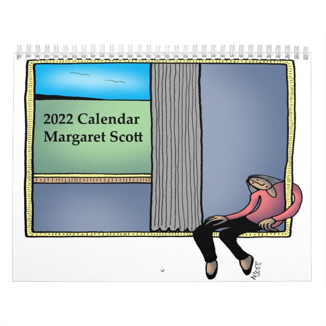 Calendario Margaret Scott de 2022 (Tapa)
