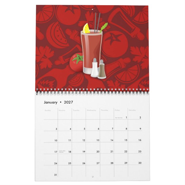 Calendario María Sangrienta (Jan 2027)