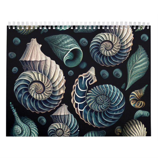 Calendario Marine Treasures (Tapa)