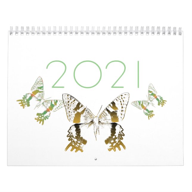 Calendario Mariposa - Moda (Tapa)
