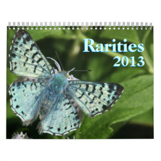 Calendario Mariposas Raras 2013