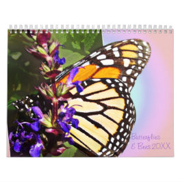 Calendario Mariposas y abejas