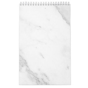 Calendario Mármol Blanco