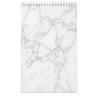 Calendario Mármol Blanco