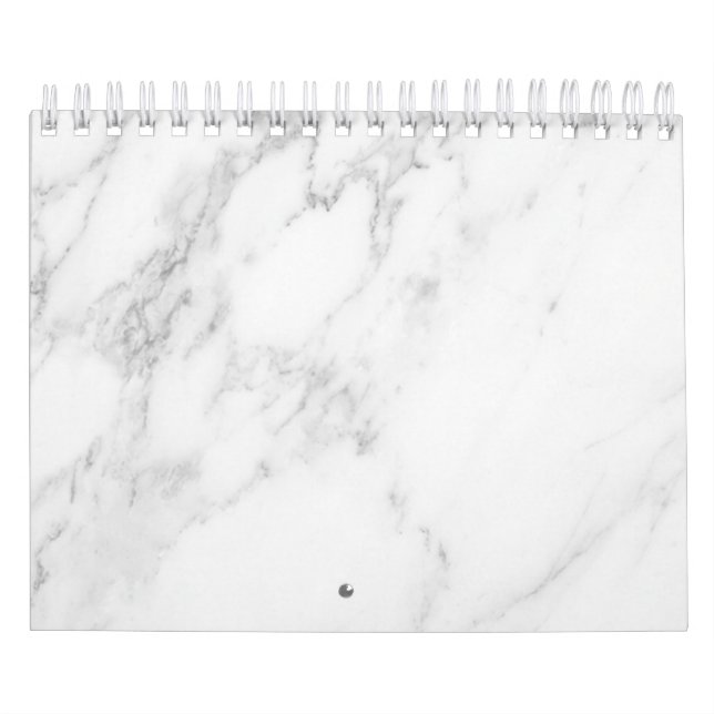 Calendario Mármol Blanco (Tapa)