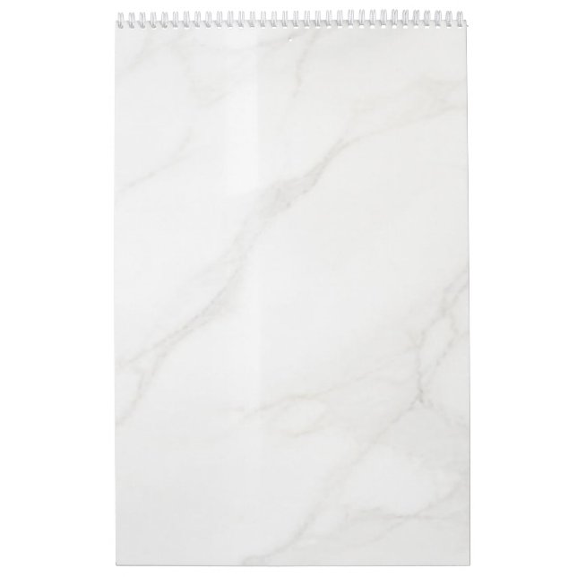 Calendario Mármol Blanco (Tapa)
