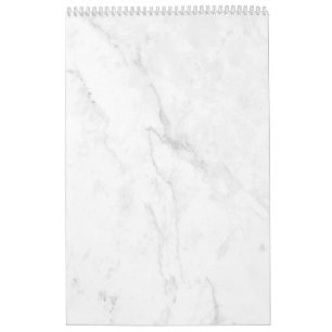 Calendario Mármol Blanco