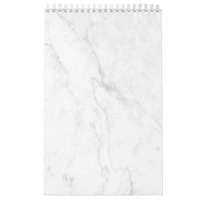 Calendario Mármol Blanco (Tapa)