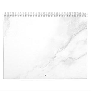 Calendario Mármol Blanco